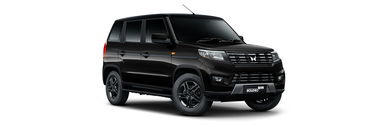 Mahindra Bolero Neo in stylish Stealth Black exterior shade