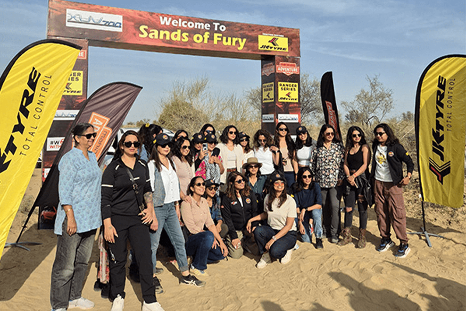Mahindra Adventures empowers women with 'Sands of Fury' desert drive