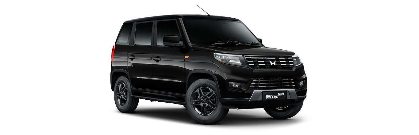 Mahindra Bolero Neo in stylish Stealth Black exterior shade